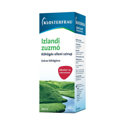 Klosterfrau Izlandi zuzmó köhögés elleni szirup 100 ml