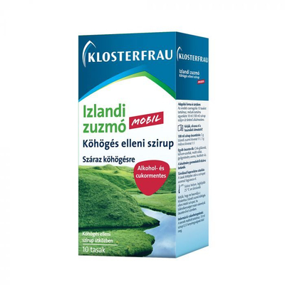 Klosterfrau Izlandi zuzmó szirup tasakban 10 db