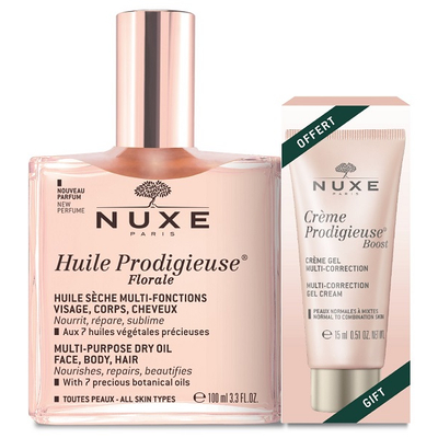 NUXE Huile Prodigieuse Florale többfunkciós szárazolaj arcra, testre, hajra 100 ml + 15 ml gél-krém