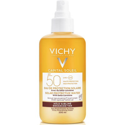 VICHY Capital Soleil Ultra-könnyű napvédő spray béta-karotinnal SPF50 200 ml