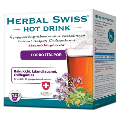 Herbal Swiss Hot Drink instant italpor 12 db