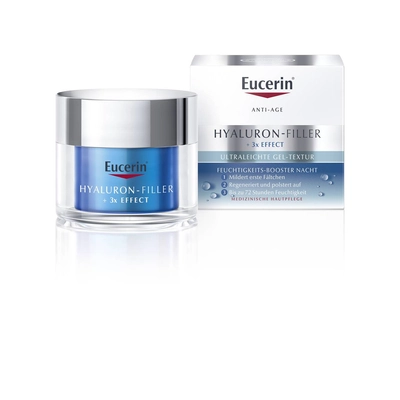 Eucerin Hyaluron-Filler ráncfeltöltő, éjszakai hidratáló arckrém 50 ml