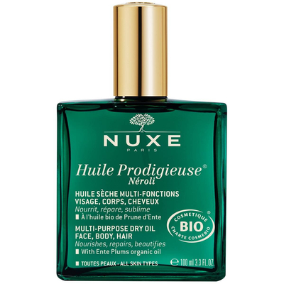 NUXE Huile Prodigieuse Bio Neroli többfunkciós száraz olaj arcra, testre, hajra 100 ml