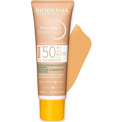 BIODERMA Photoderm Cover Touch Mineral SPF50+ arany 40 g