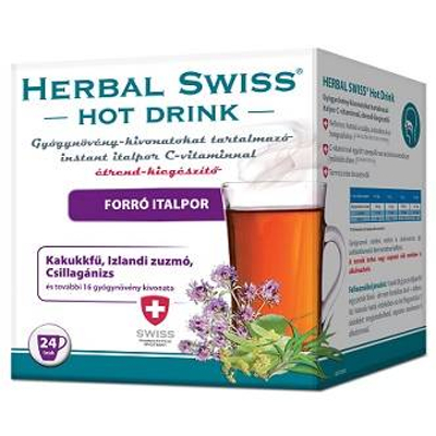 Herbal Swiss Hot Drink instant italpor 24 db