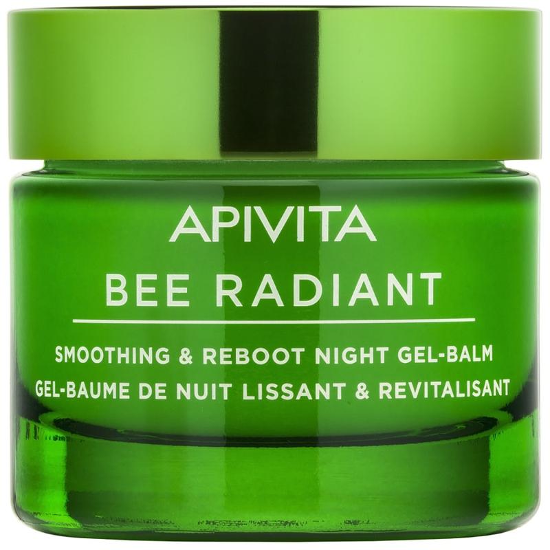 APIVITA BEE RADIANT bőrmegújító és méregtelenítő éjszakai gél-balzsam 50 ml