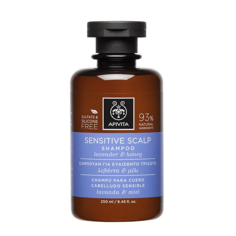 APIVITA sampon érzékeny fejbőrre 250 ml