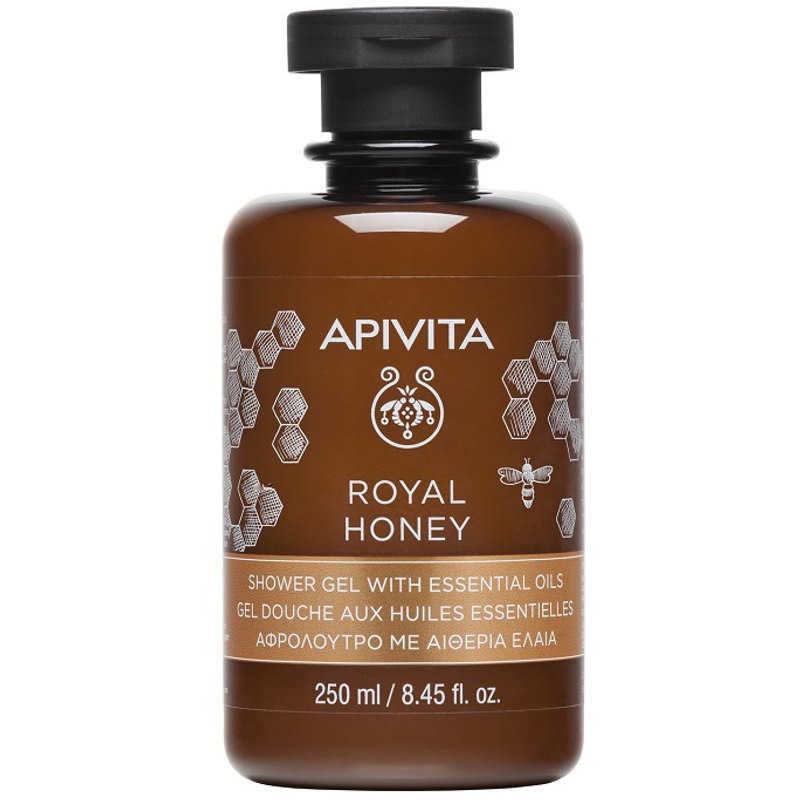 APIVITA tusfürdő száraz bőrre - Royal Honey 250 ml