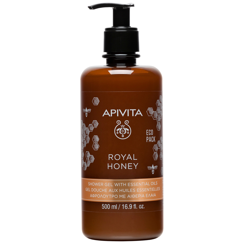 APIVITA tusfürdő száraz bőrre - Royal Honey 500 ml