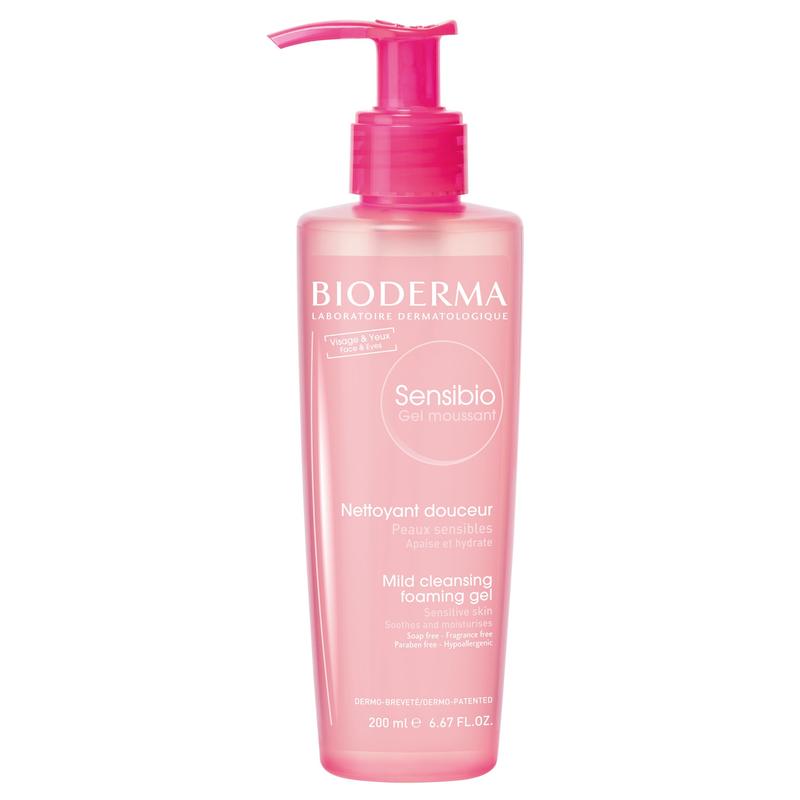 BIODERMA Sensibio Moussant habzó gél 200 ml