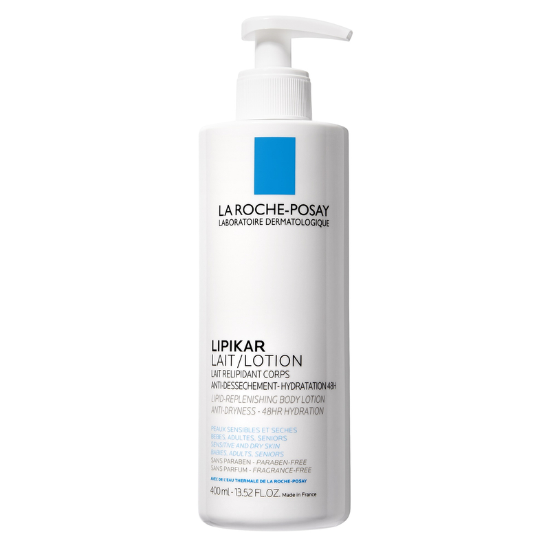 LA ROCHE-POSAY Lipikar lipidpótló testápoló tej bőrszárazság ellen 400 ml