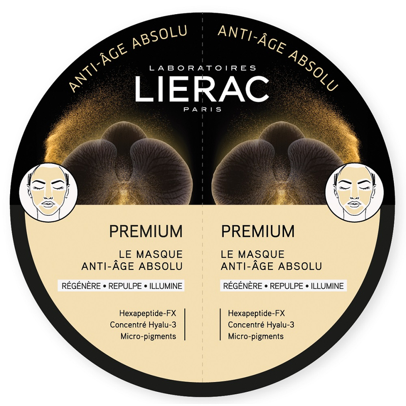 LIERAC Duo Maszk Premium 2x6 ml