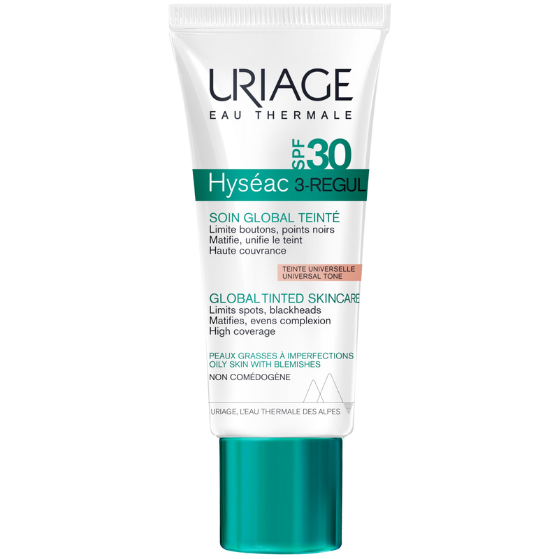 URIAGE Hyséac 3-Regul színezett krém SPF30 40 ml