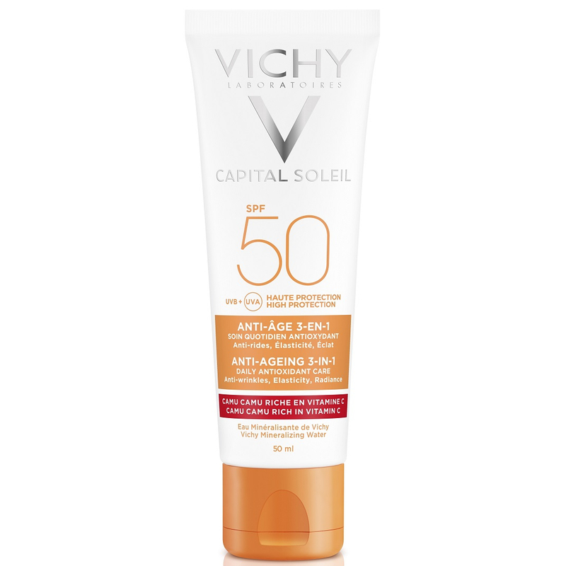 VICHY Capital Soleil öregedésgátló napvédő krém SPF50 50 ml