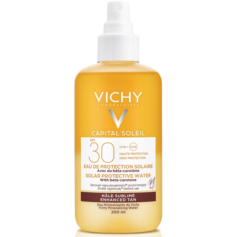 VICHY Capital Soleil Ultra-könnyű napvédő spray béta-karotinnal SPF30 200 ml
