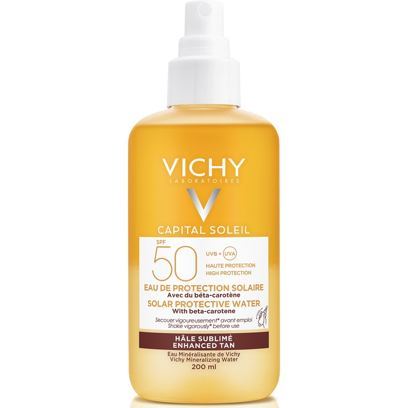 VICHY Capital Soleil Ultra-könnyű napvédő spray béta-karotinnal SPF50 200 ml