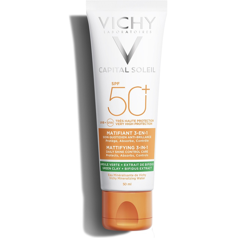 VICHY Capital Soleil mattító 3in1 napvédő krém SPF50+ 50 ml