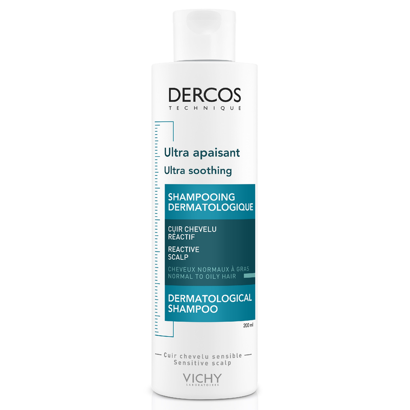 VICHY Dercos korpásodás elleni sampon érzékeny fejbőrre 200 ml