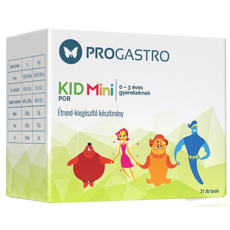 ProGastro KID Mini étrendkiegészítő  por 31 db