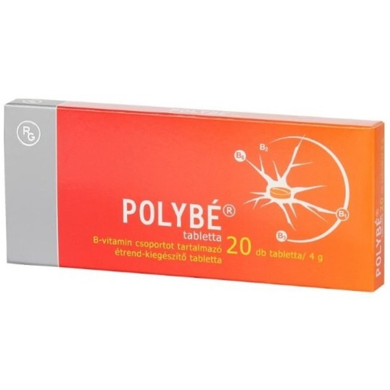 Polybe B-vitamin csoportot tartalmazó tabletta 20 db