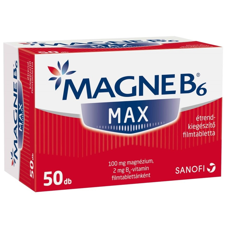 Magne B6 Max étrendkiegészítő tabletta 50 db