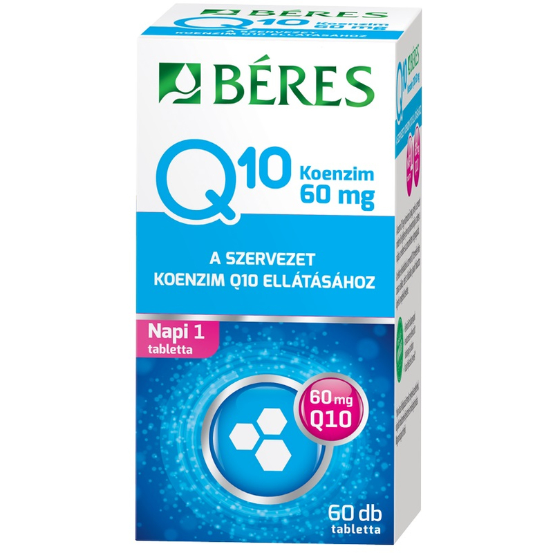 BÉRES Koenzim Q10 60 mg tabletta 60 db