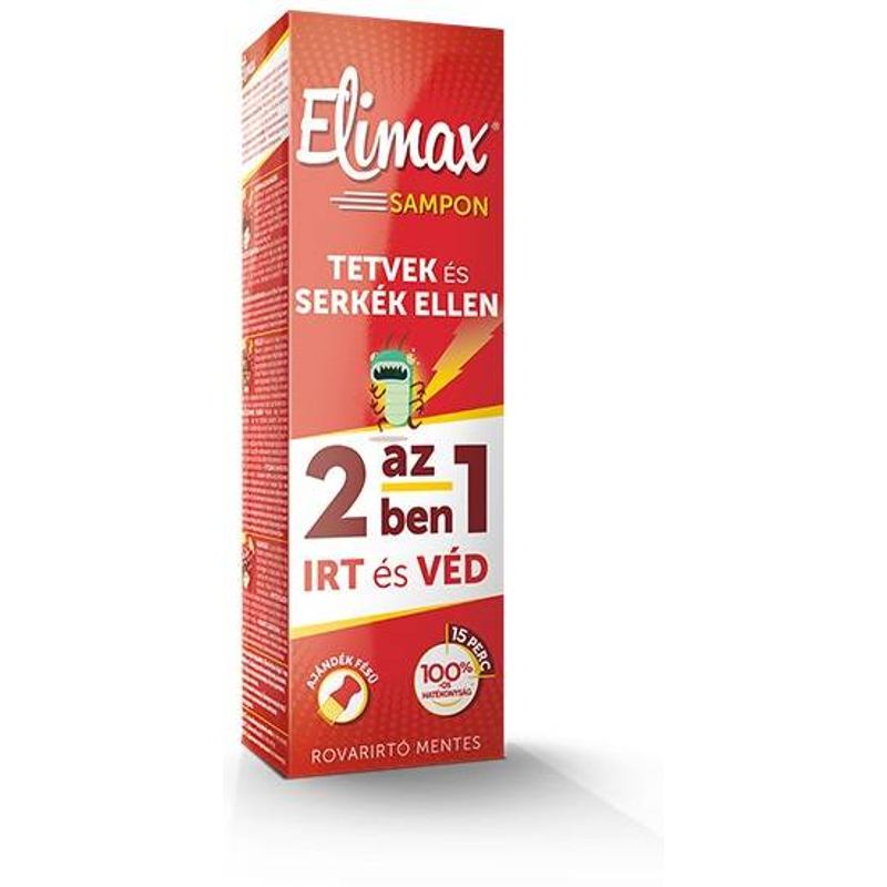 Elimax 2in1 tetűirtó sampon 100 ml