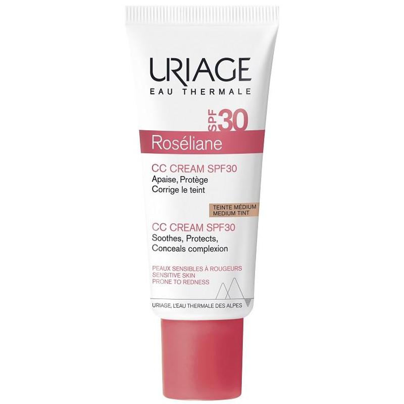 URIAGE Roséliane CC krém SPF30 kipirosodás, rosacea ellen 40 ml