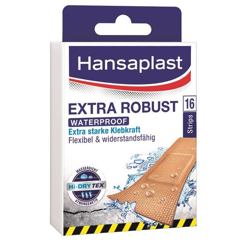 Hansaplast Extra Robust vízálló sebtapasz 16 db