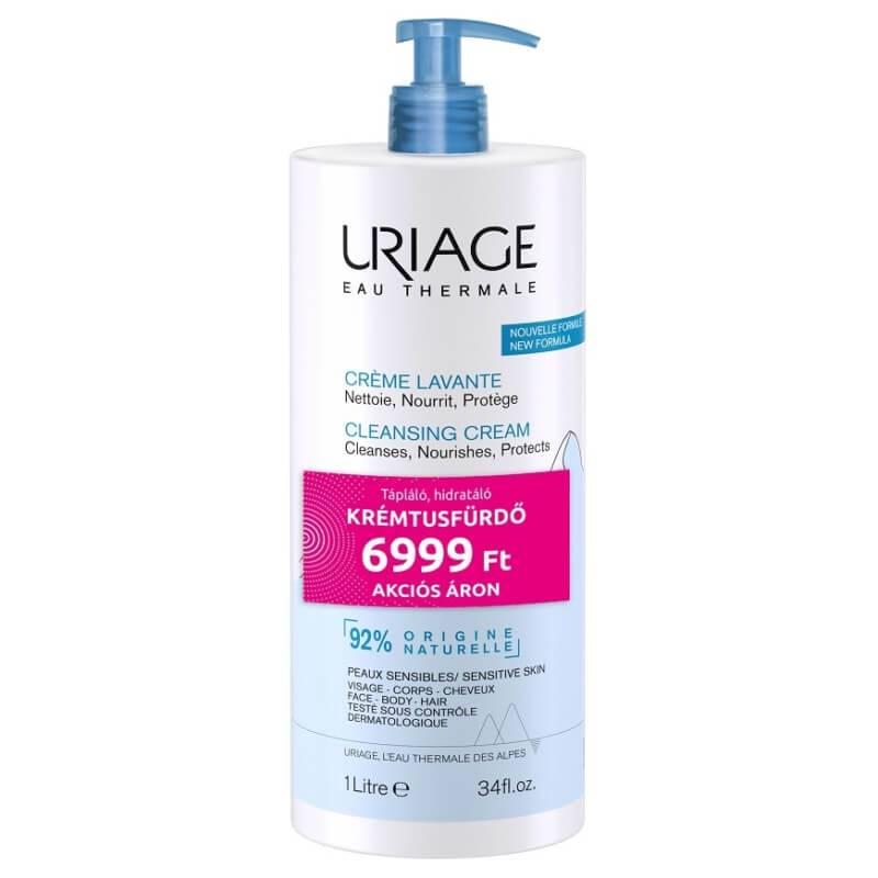 URIAGE Créme Lavante tápláló krémtusfürdő 1000 ml