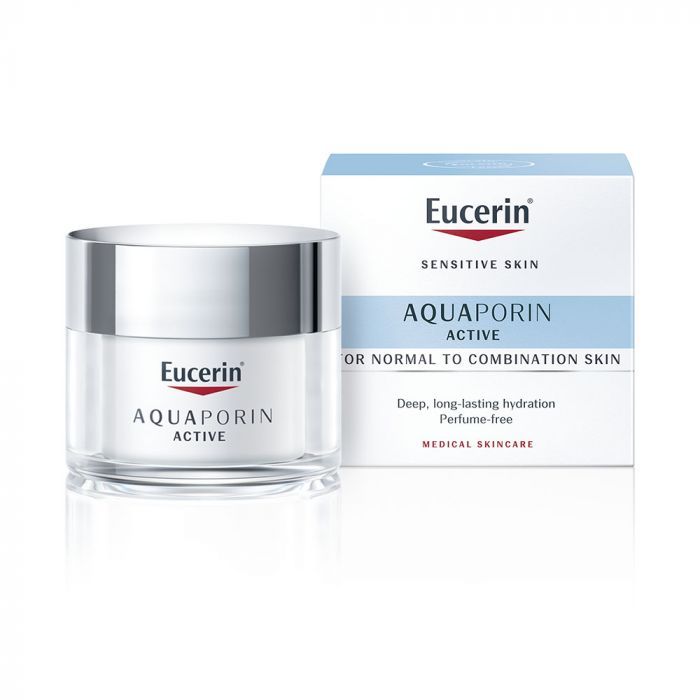 EUCERIN AQUAporin ACTIVE hidratáló arckrém normál, vegyes bőrre 50 ml