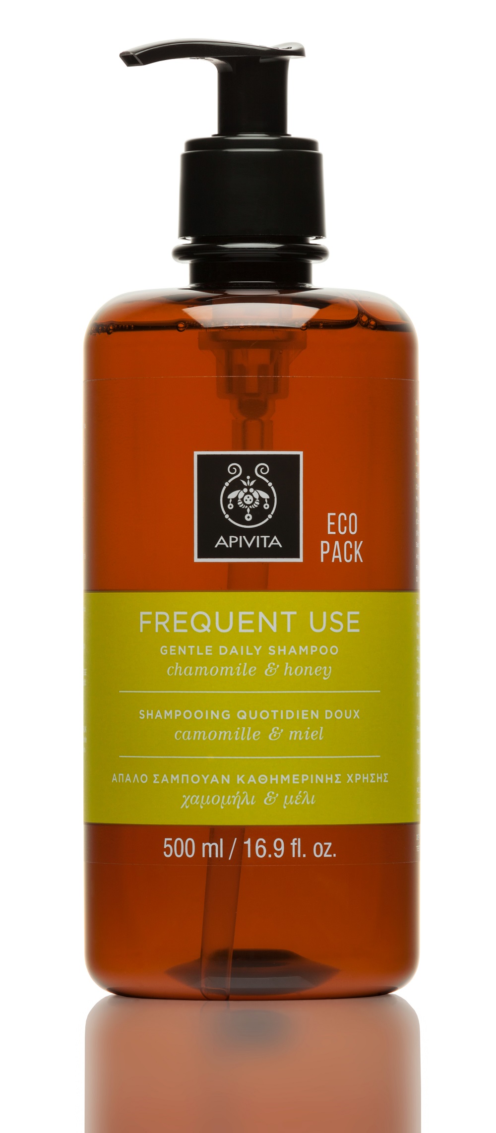 APIVITA sampon gyakori hajmosáshoz ECO 500 ml