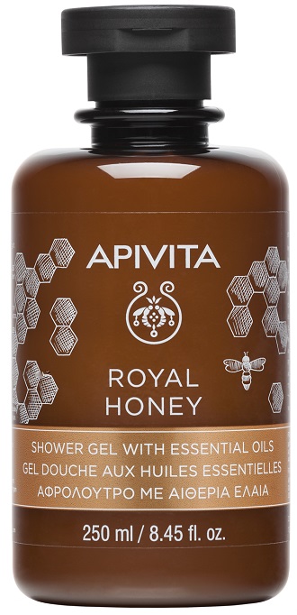 APIVITA tusfürdő száraz bőrre - Royal Honey 250 ml
