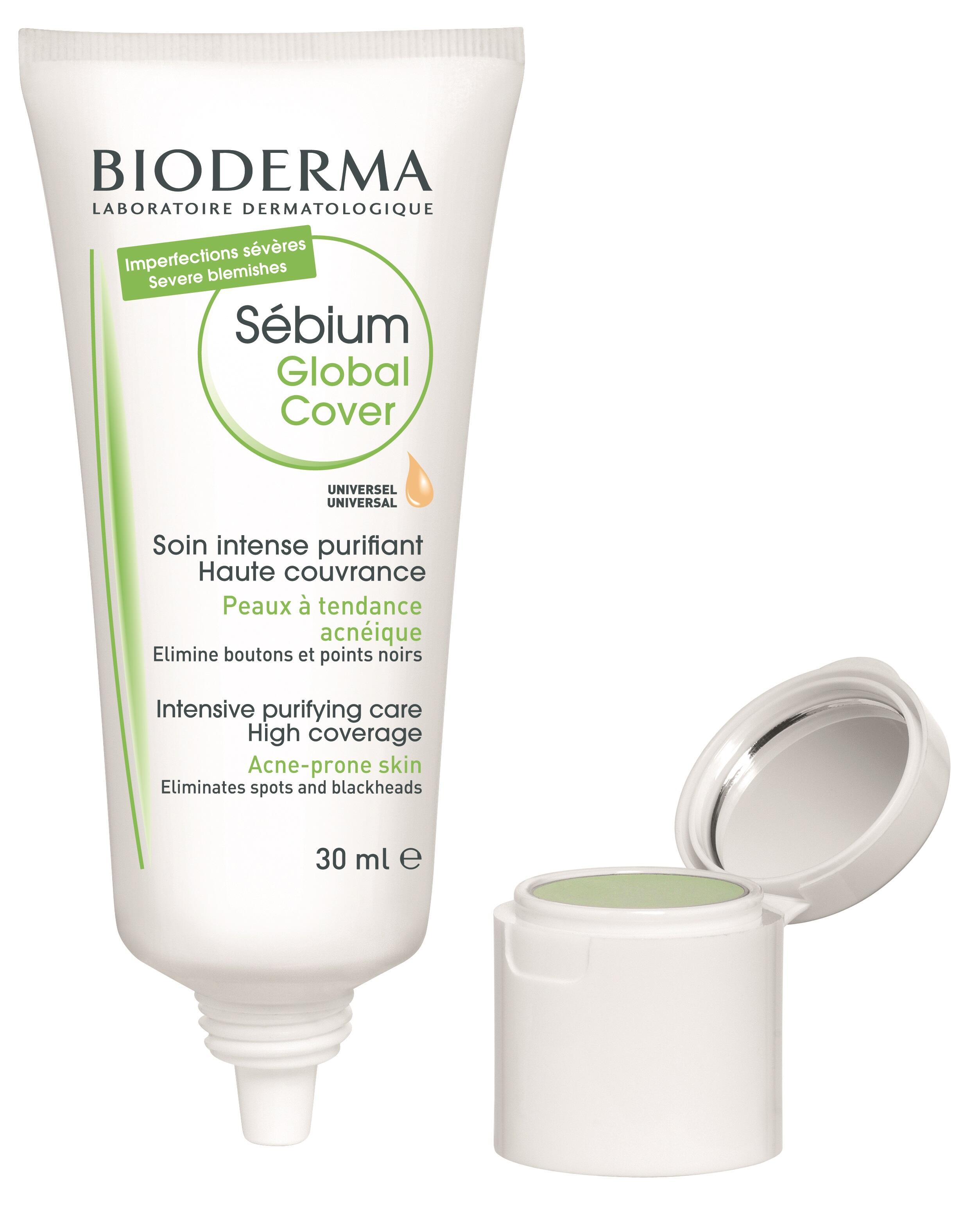 BIODERMA Sébium Global Cover színezett krém 30 ml