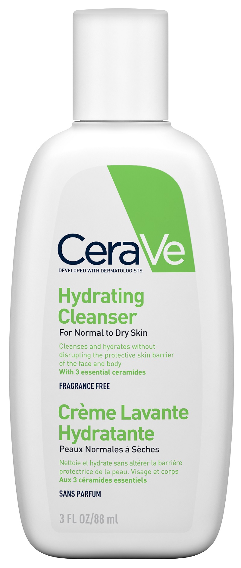 CeraVe Hidratáló tisztító krém arcra és testre 88 ml