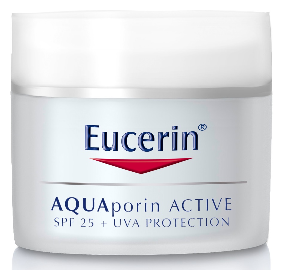 EUCERIN AQUAporin ACTIVE hidratáló arckrém UV-szűrővel FF25 50 ml