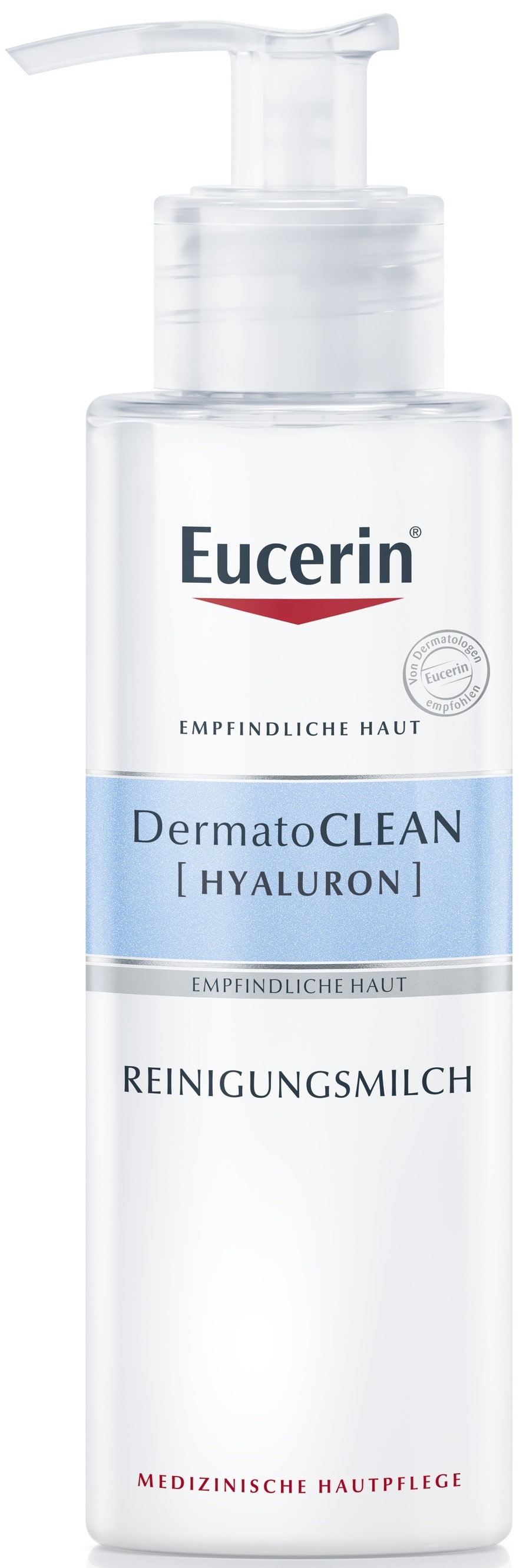 EUCERIN DermatoCLEAN [HYALURON] arctisztító tej száraz, érzékeny bőrre 200 ml