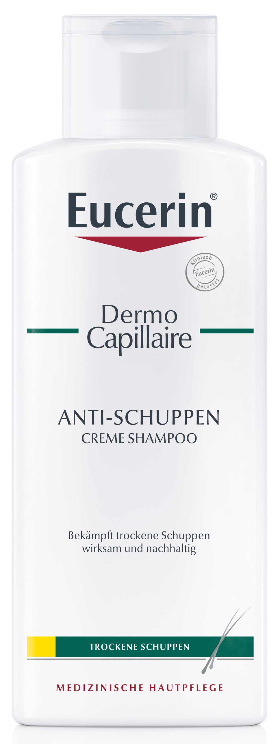 EUCERIN DermoCapillaire korpásodás elleni sampon száraz korpára 250 ml