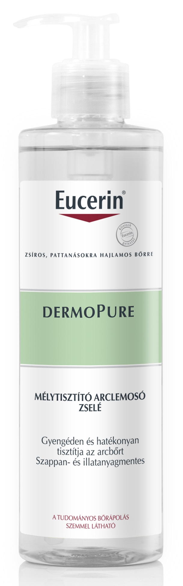 EUCERIN DermoPure mélytisztító arclemosó zselé 400 ml