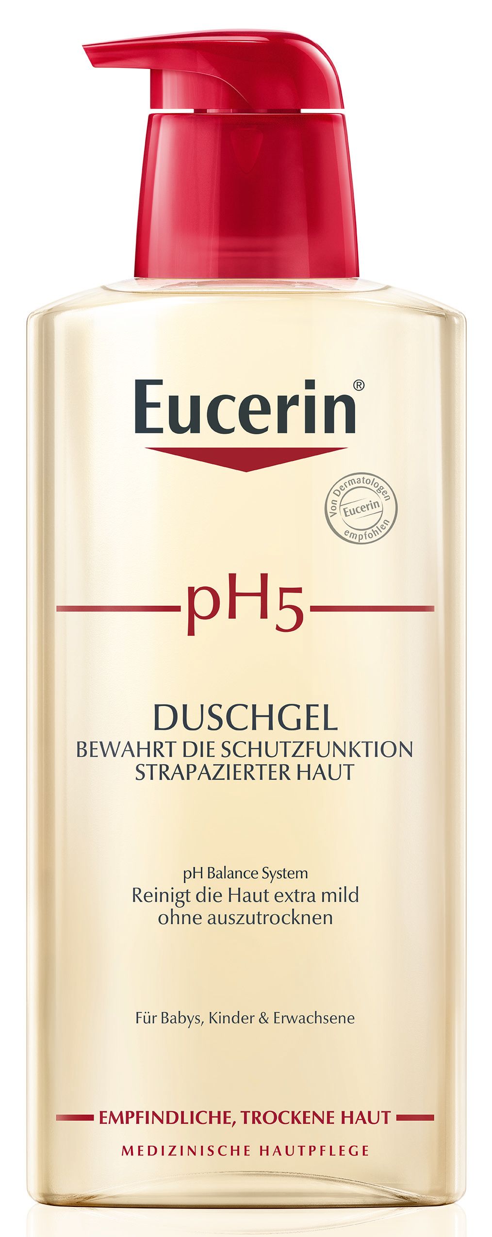 EUCERIN pH5 bőrkímélő tusfürdő 400 ml