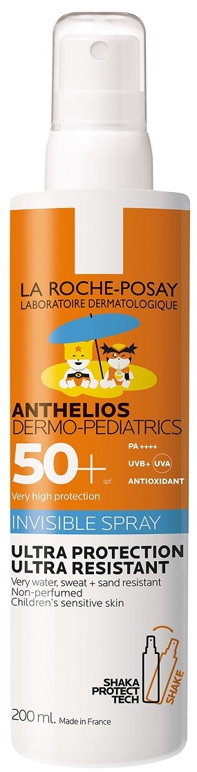 LA ROCHE-POSAY Anthelios gyermek napvédő Shaka spray SPF50+ 200 ml