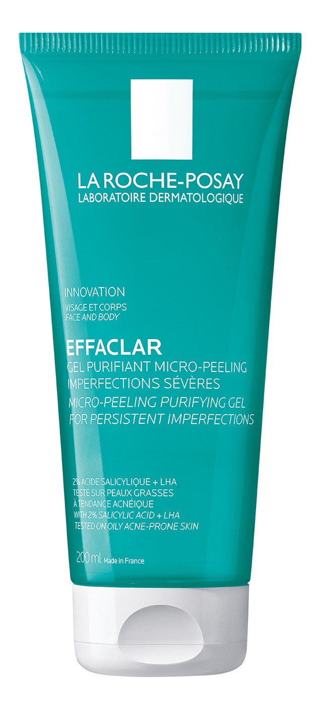 LA ROCHE-POSAY Effaclar mikro-hámlasztó tisztító gél 200 ml