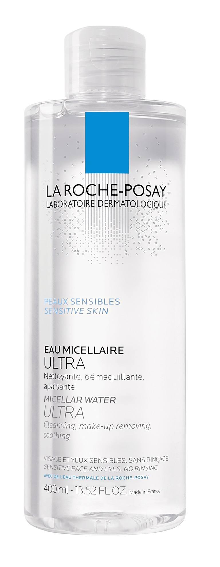 LA ROCHE-POSAY micellás arctisztító Ultra érzékeny bőrre 400 ml