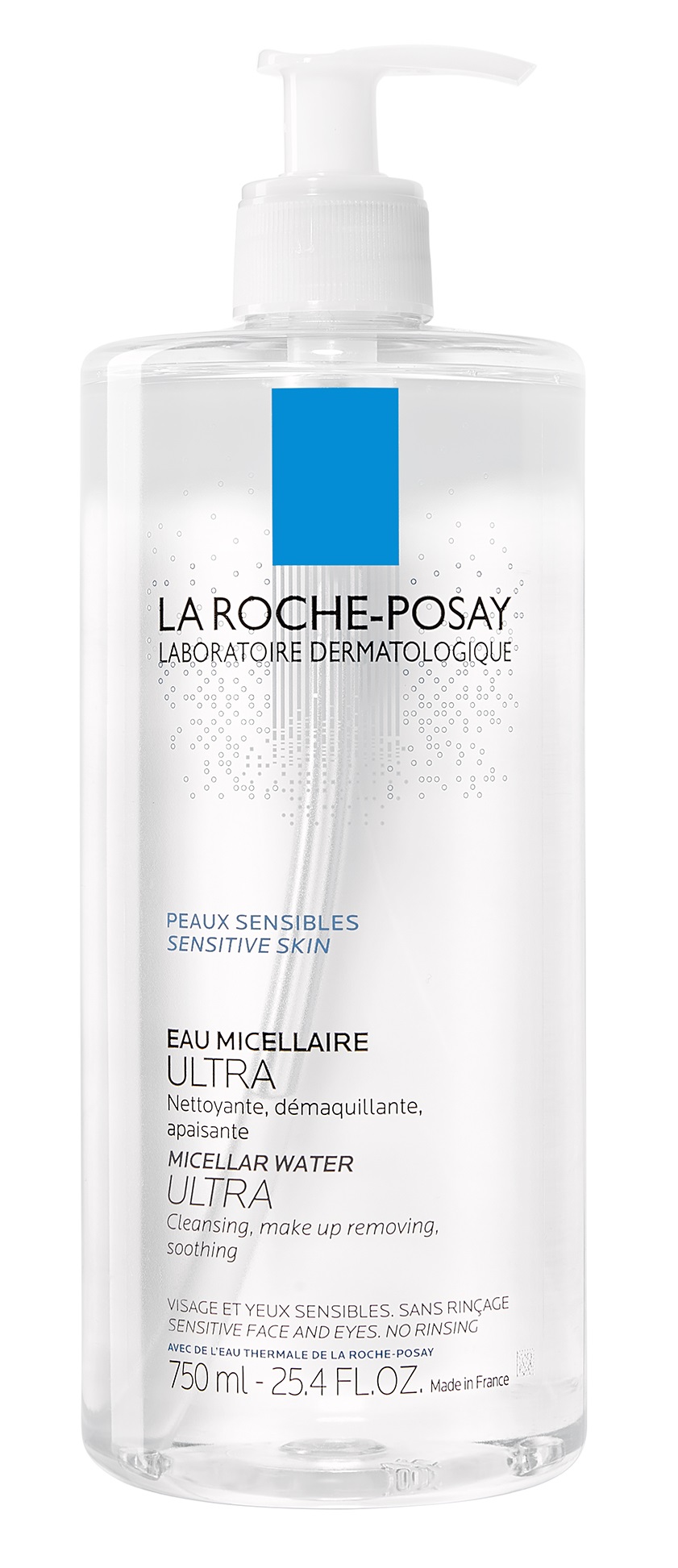 LA ROCHE-POSAY micellás arctisztító Ultra érzékeny bőrre 750 ml