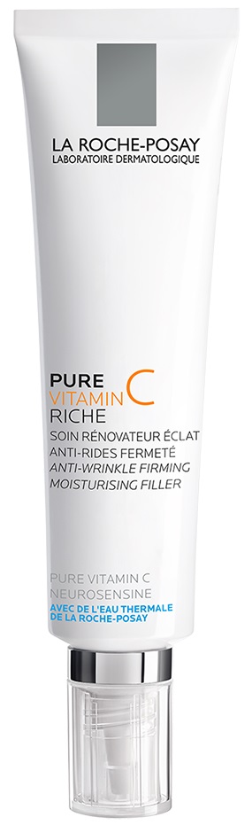 LA ROCHE-POSAY Pure vitamin C ránctalanító-hidratáló arckrém száraz bőrre 40 ml