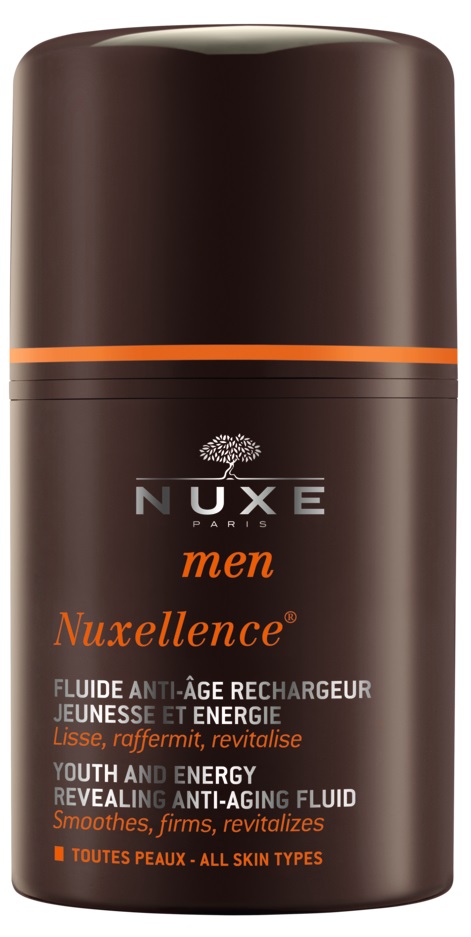 NUXE Men Nuxellence bőrfiatalító és energizáló anti-aging fluid 50 ml