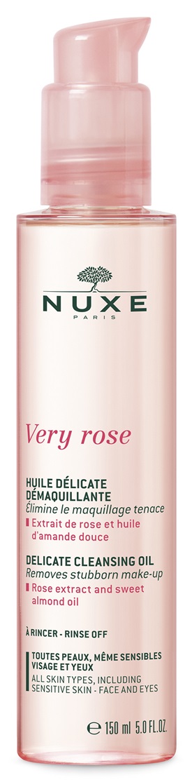 NUXE Very Rose gyengéd arctisztító olaj 150 ml
