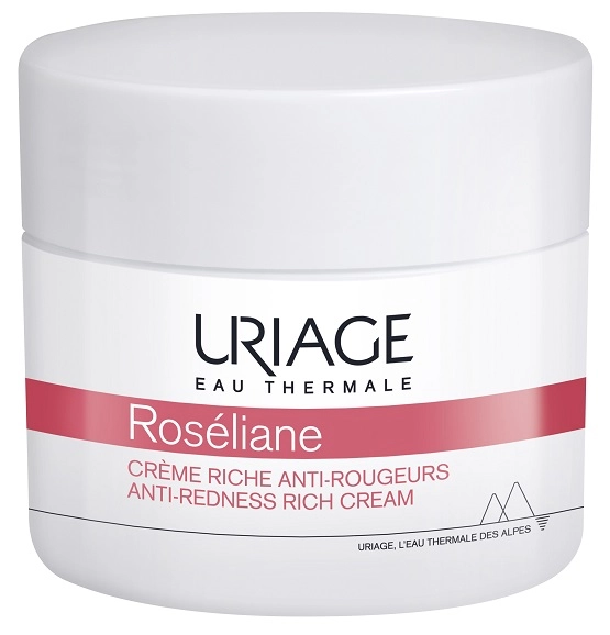 URIAGE Roséliane Riche arckrém kipirosodás, rosacea ellen 50 ml