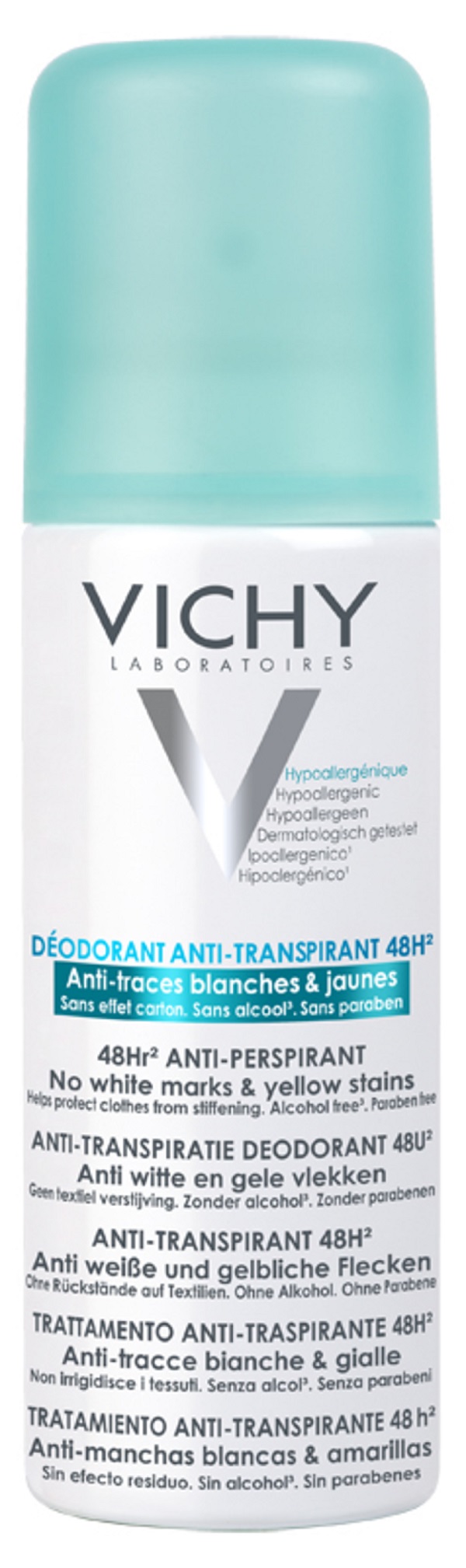 VICHY izzadságszabályozó dezodor spray foltmentes 125 ml