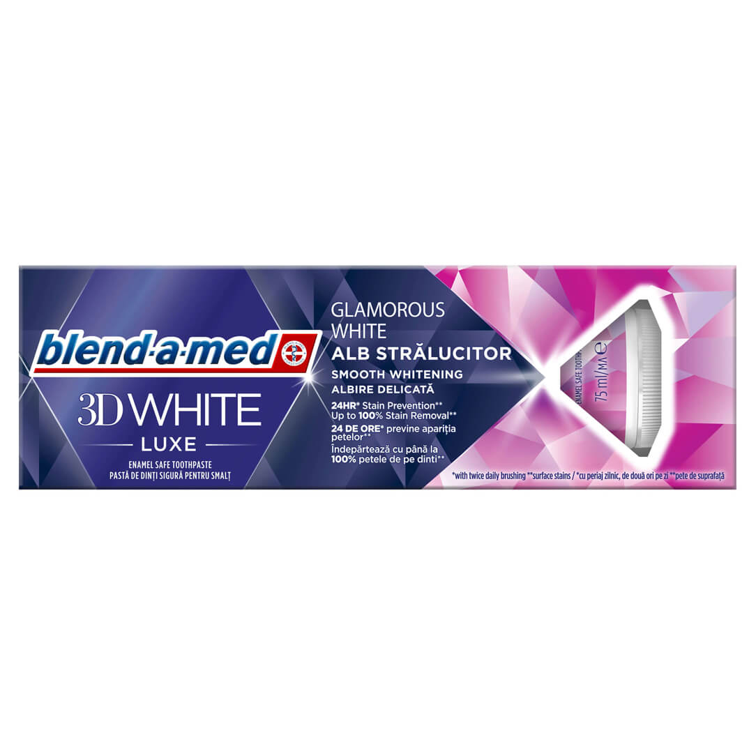 BLEND-A-MED 3D White Luxe Glamorous White fogkrém 75ml
